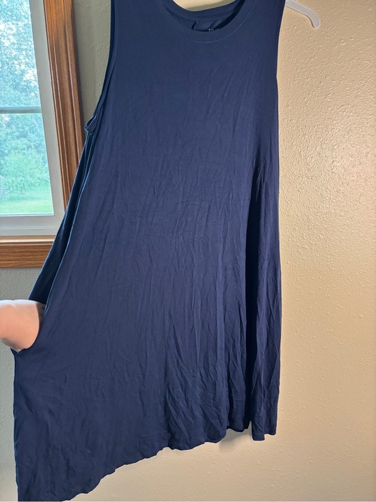 Time and Tru Dresses & Skirts - NEW Time and Tru Women’s Sleeveless High Neck Dress, navy XXL (20)